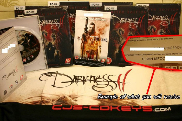 darkness 2 product key steam
