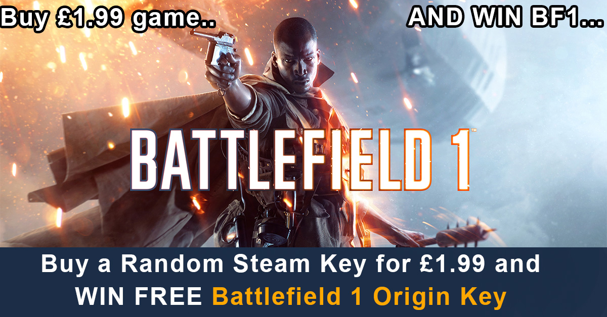 free battlefield 1 cd key