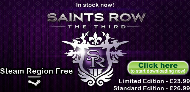 Saints row third steam key