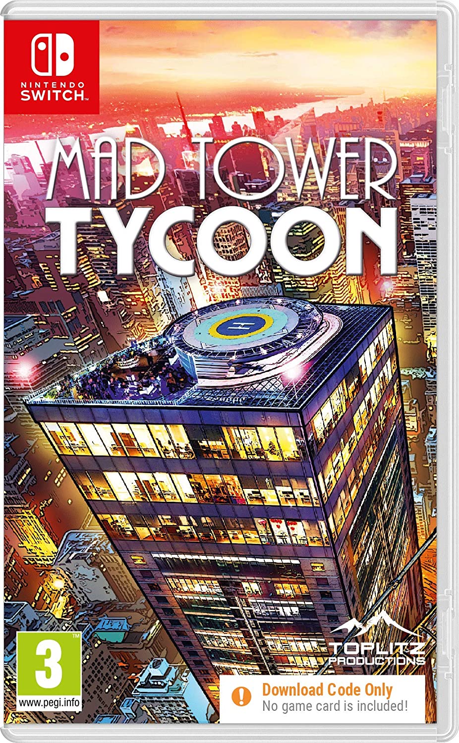 Mad Tower Tycoon CD Key for Nintendo Switch (Digital Download)