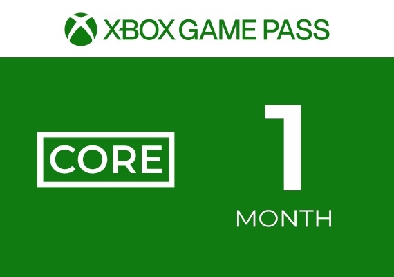 Xbox Game Pass Core 1 Month Code: GLOBAL worldwide