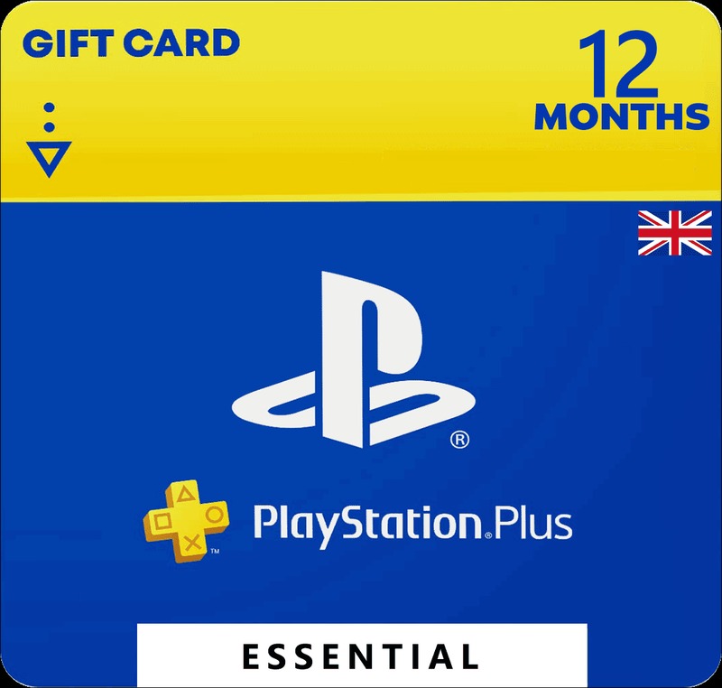 Playstation Plus 12 Month Code (UK)