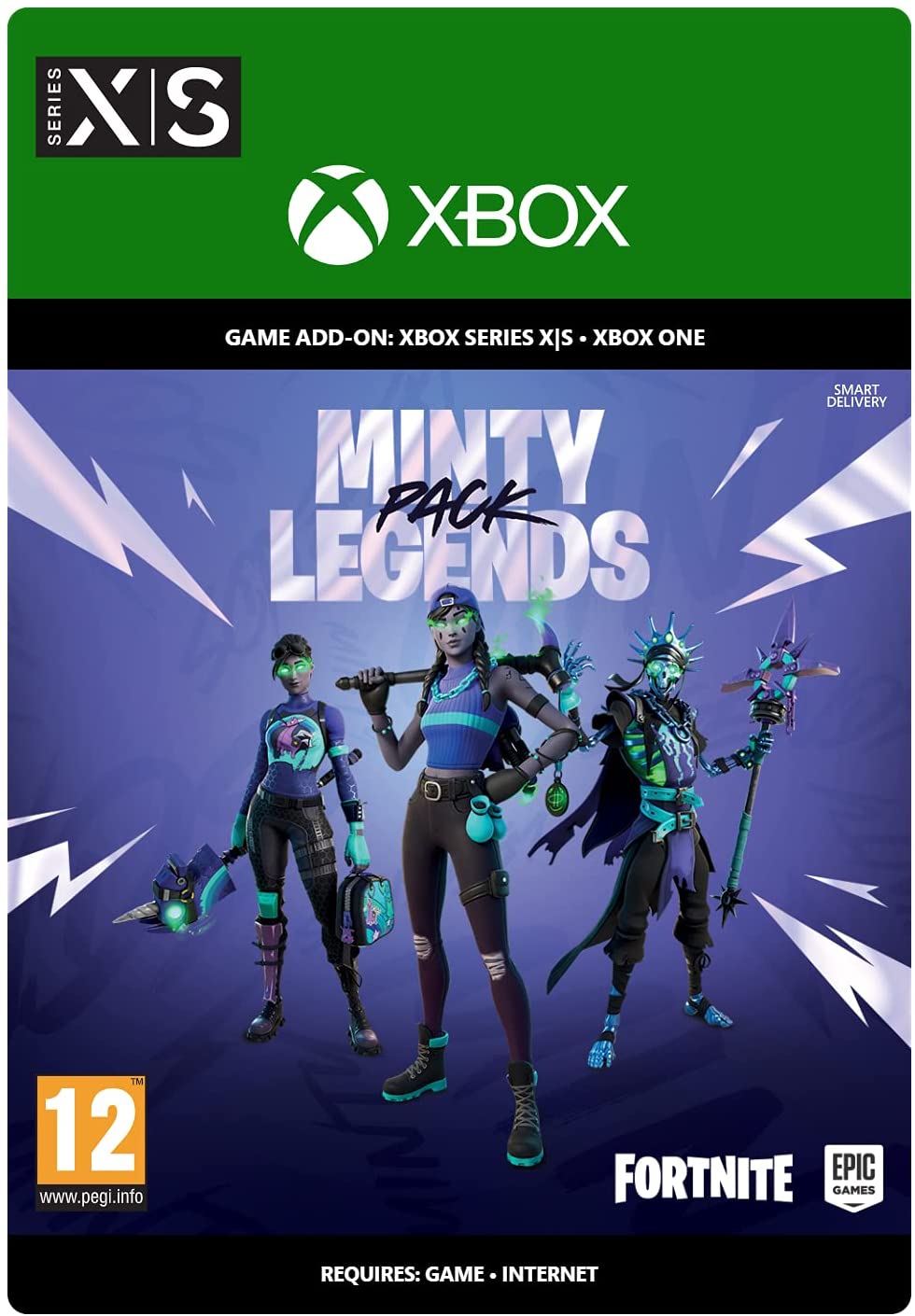 Fortnite: The Minty Legends Pack Download Key (Xbox One/Series X): VPN Activated Key
