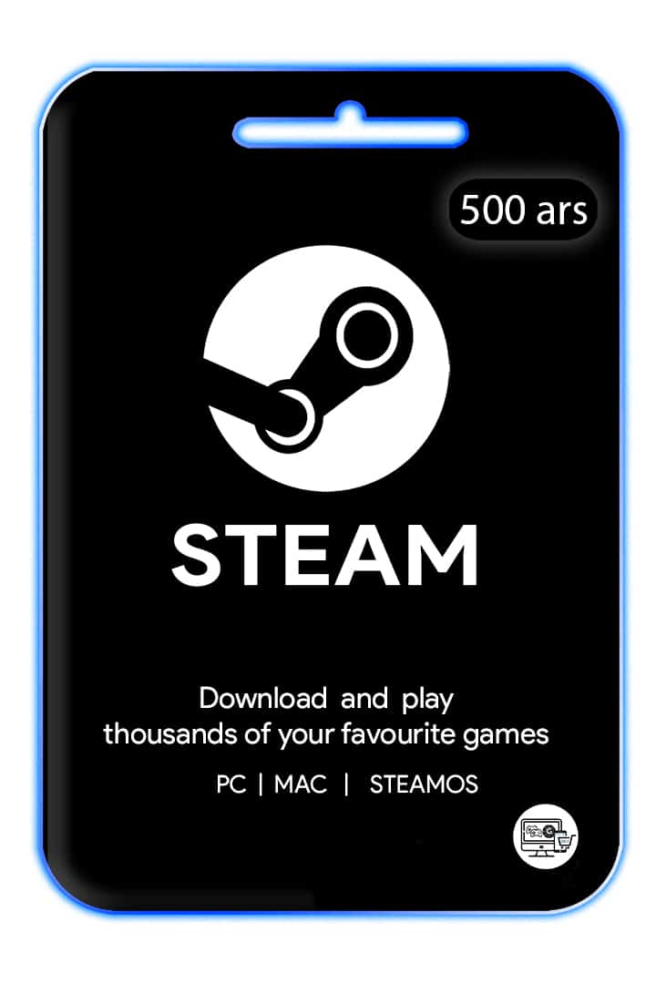 Steam Gift Card 500 Ars Code - Instant Email Delivery - Discounted Price