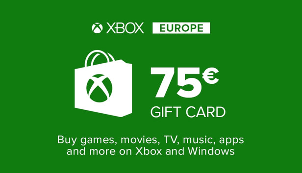 Xbox LIVE 75 EUR Gift Card (EU)