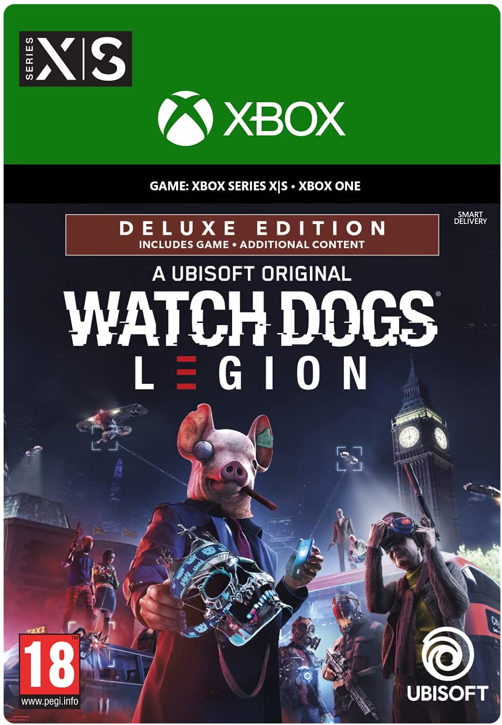 Watch Dogs: Legion - Deluxe Edition VPN ACTIVATED Key (Xbox)
