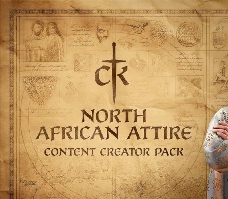 Crusader Kings III - Content Creator Pack: North African Attire DLC Steam Key