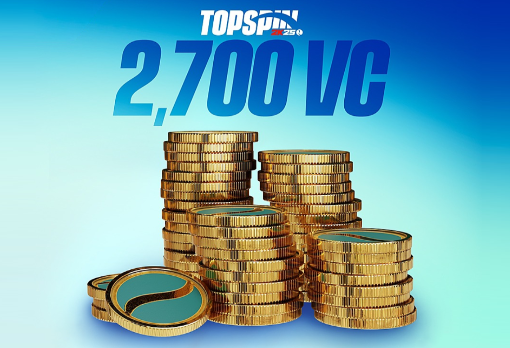 TopSpin 2K25 - 2 700 Virtual Currency Pack XBOX One / Xbox Series X|S CD Key