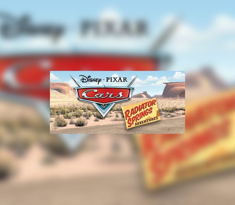 Disney•Pixar Cars: Radiator Springs Adventures EN Language