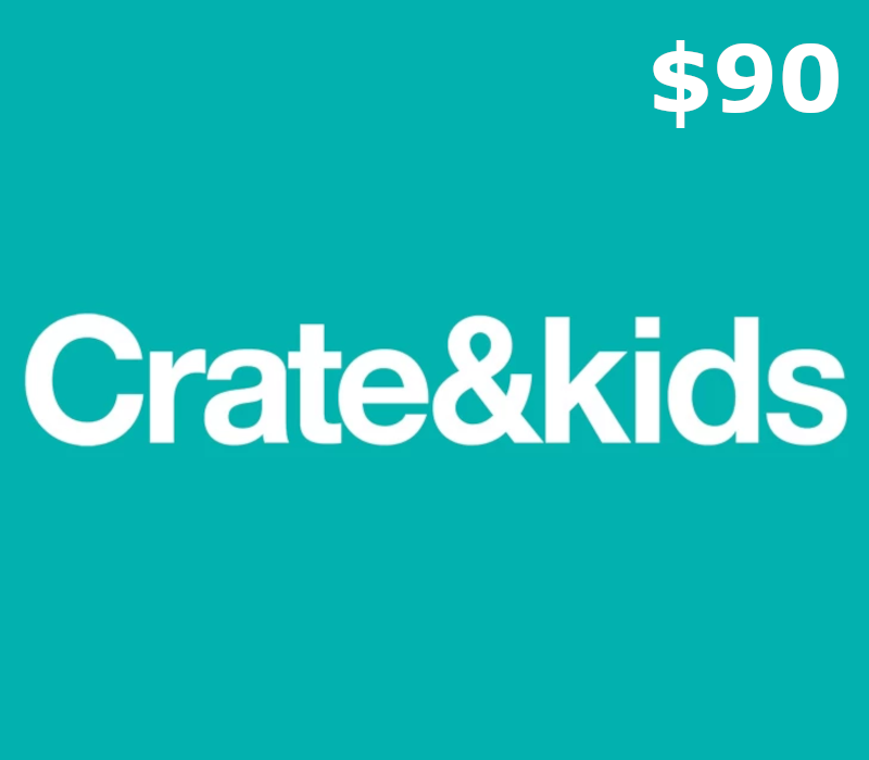 Crate & Kids USD 90 Gift Card US (Digital Download)