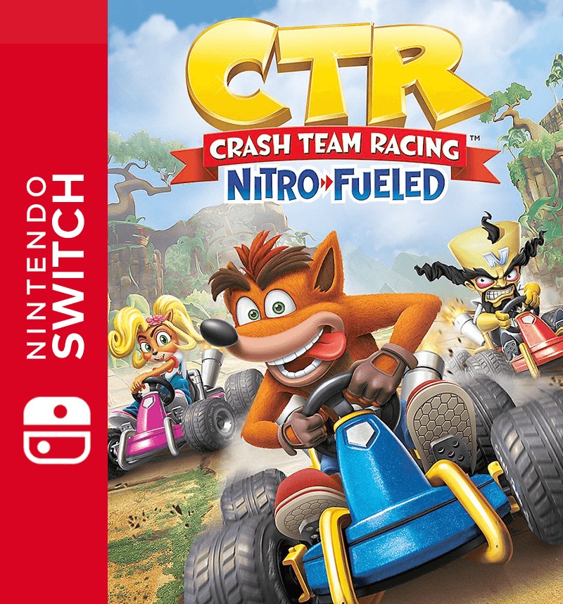 Ctr Nitro Kart Crash Kart Nintendo Switch CTR Crash Team Racing