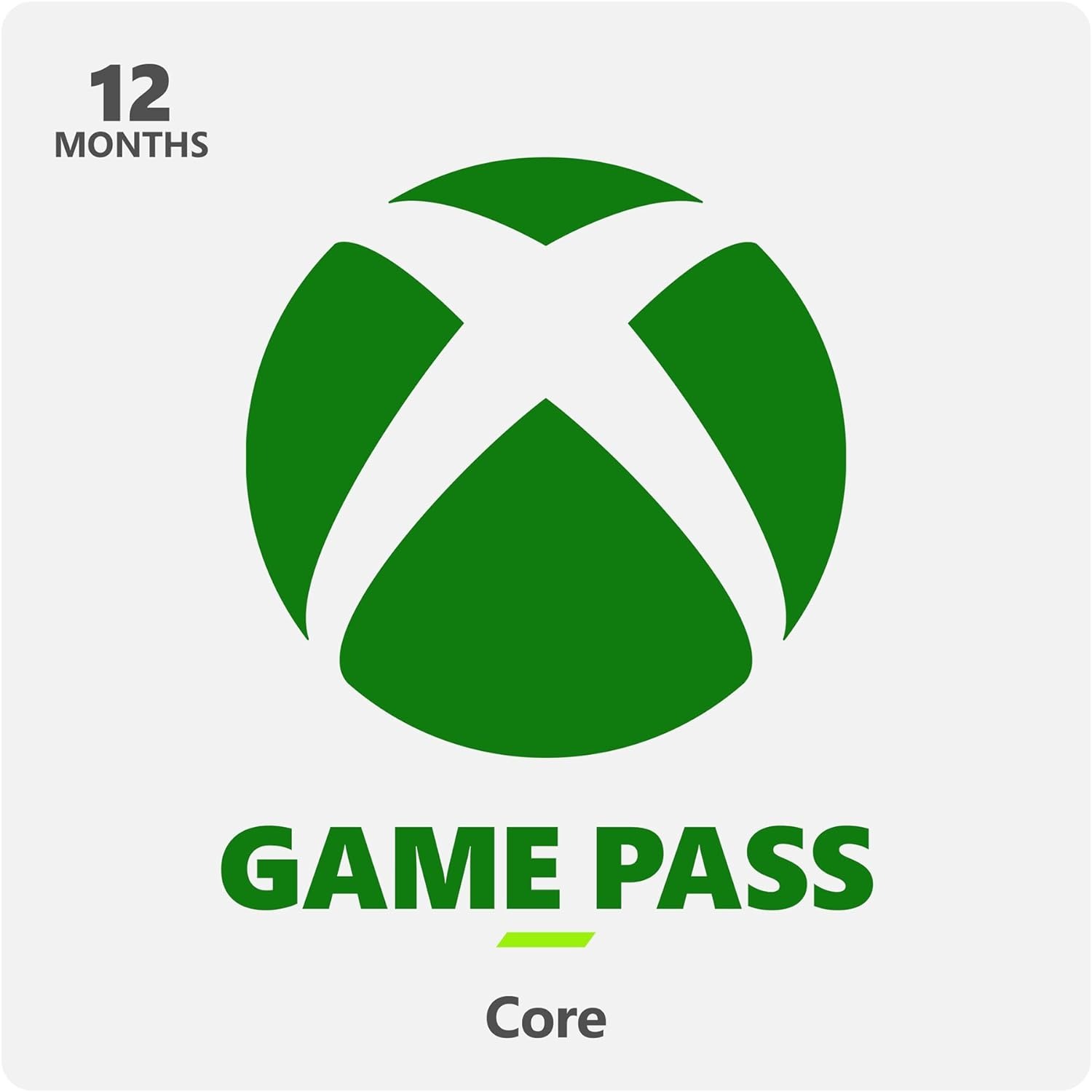 Xbox Game Pass Core 12 Month Code: Chile