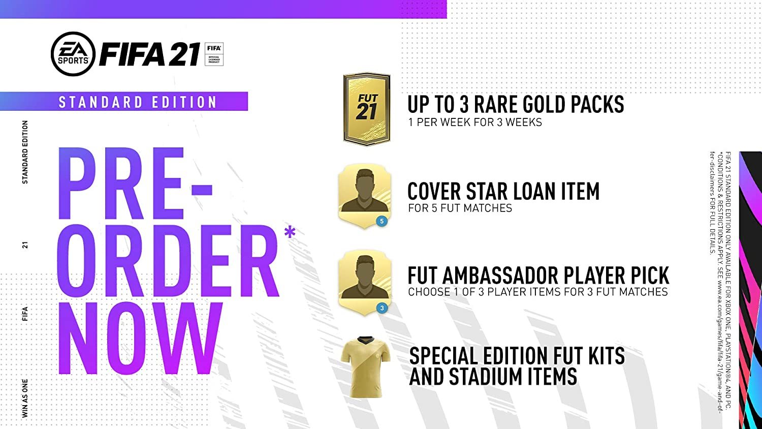 FIFA 22 - Pre-order Bonus DLC Key for Xbox One / Series S