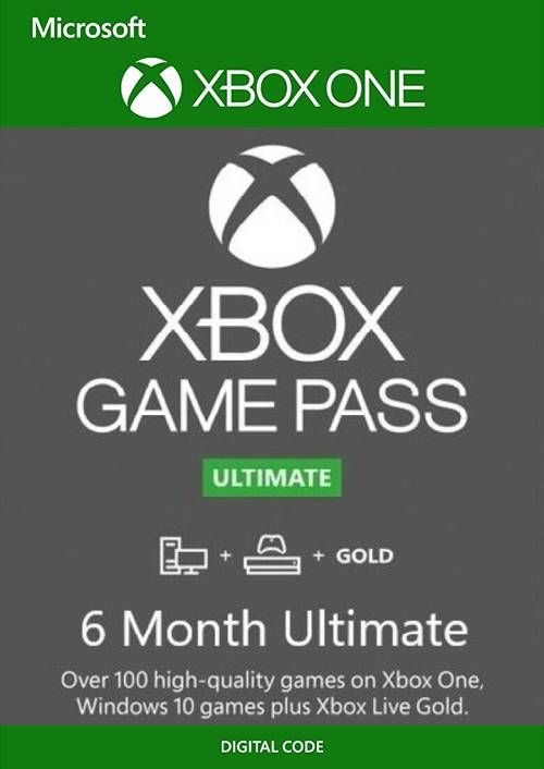 Xbox Game Pass Ultimate 6 Months CD Key (Digital Download): USA - 