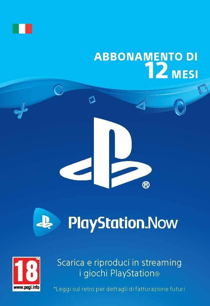 Playstation Now 12 Month Code (IT)