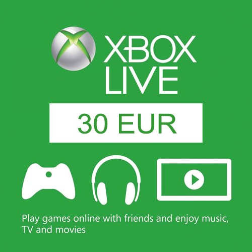Xbox LIVE 30 EUR Gift Card (EU)