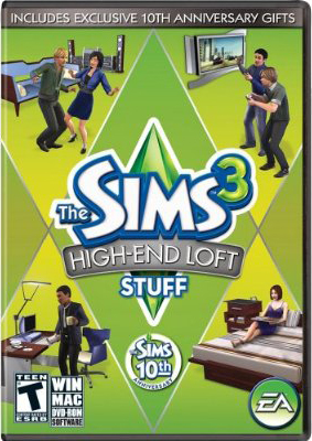 The Sims 3 High End Loft Stuff (EA App)