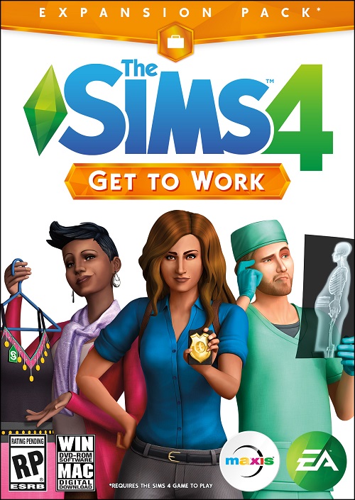The Sims 4: Get To Work CD Key for Origin
