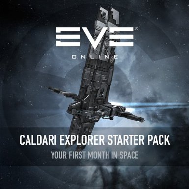 Eve Online 30 Day Starter Pack + Caldari Explorer Digital Download Key