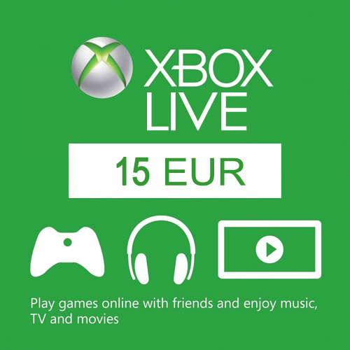 Xbox LIVE 15 EUR Gift Card (EU)