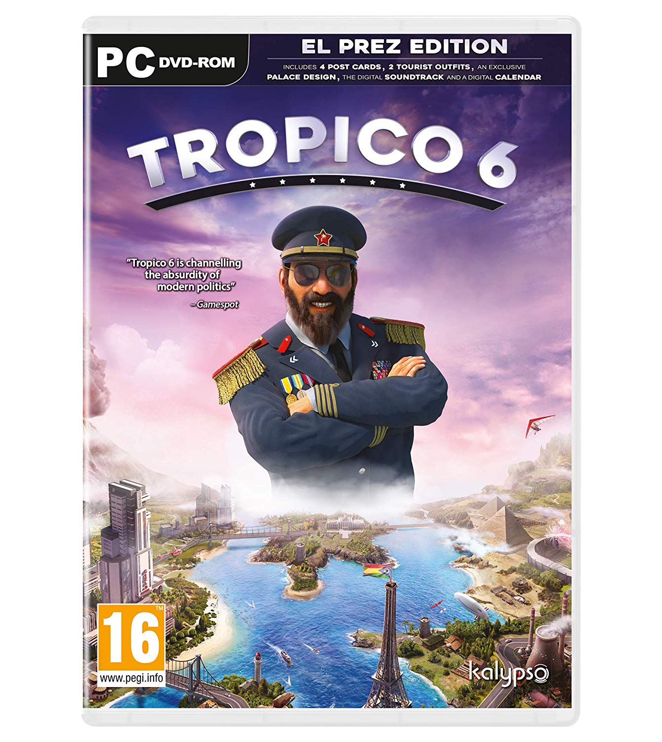 Tropico 6 El Prez Edition CD Key For Steam: GLOBAL (works worldwide)