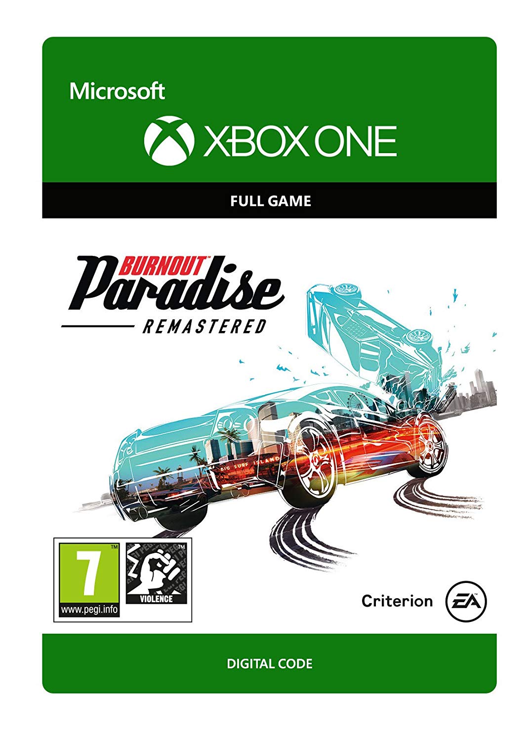 Burnout Paradise Remastered CD Key for Xbox One (Digital Download)