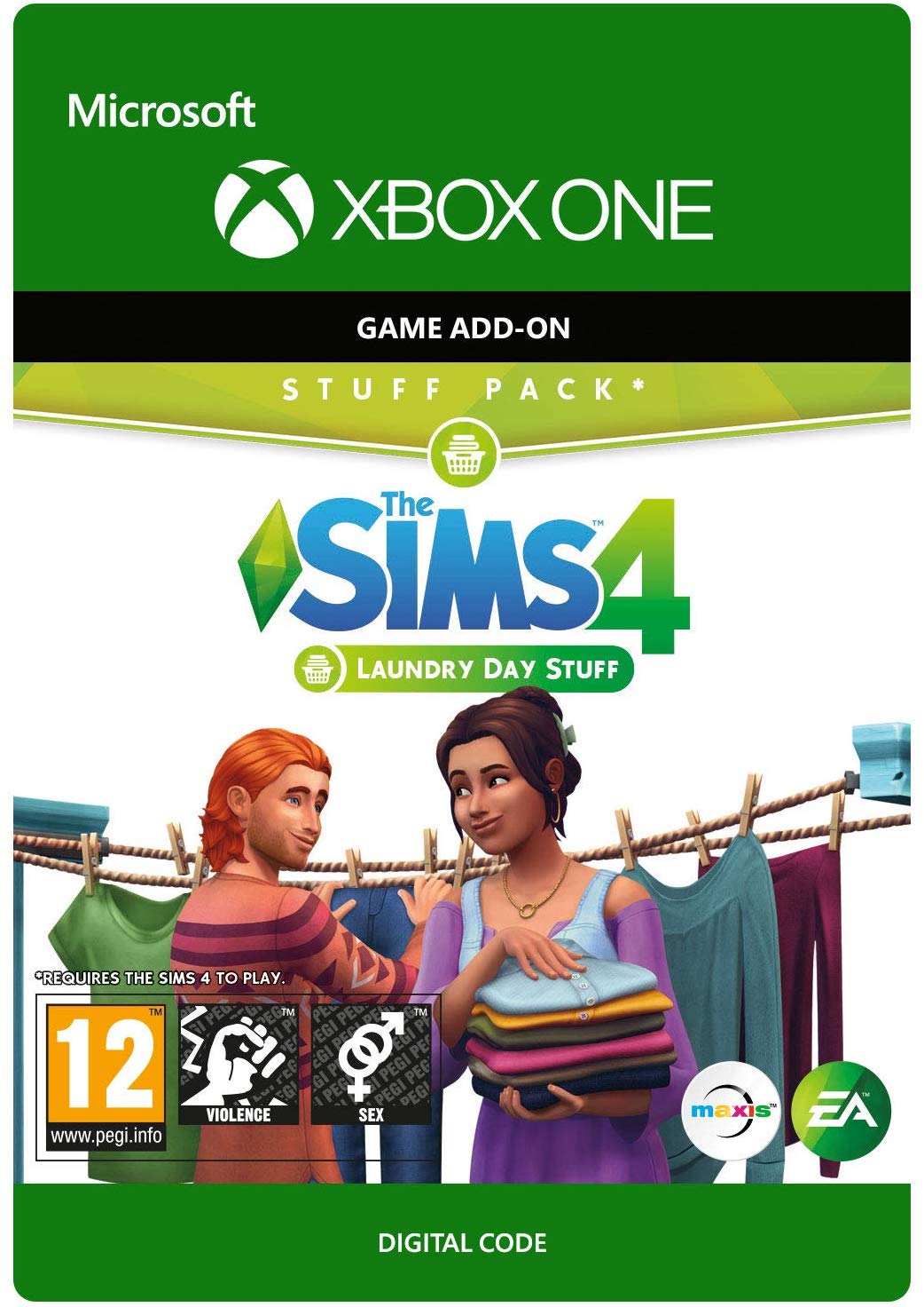 Teken zadel Injectie The Sims 4: Laundry Day Stuff CD Key for Xbox One (Digital Download)