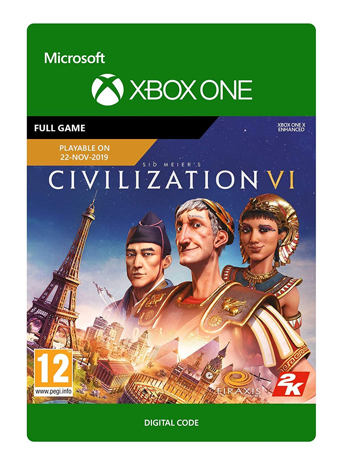 Sid Meier's Civilization VI Digital Download Key (Xbox One) - 