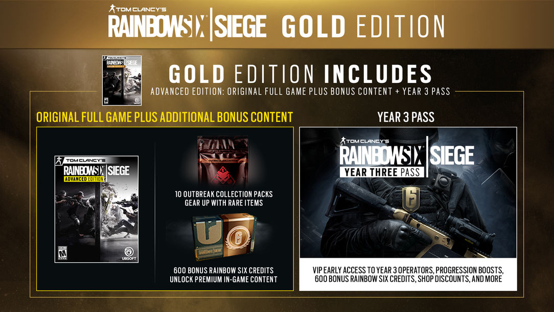 Tom Clancy's Rainbow Six Siege - Gold Edition CD Key For Ubisoft Connect