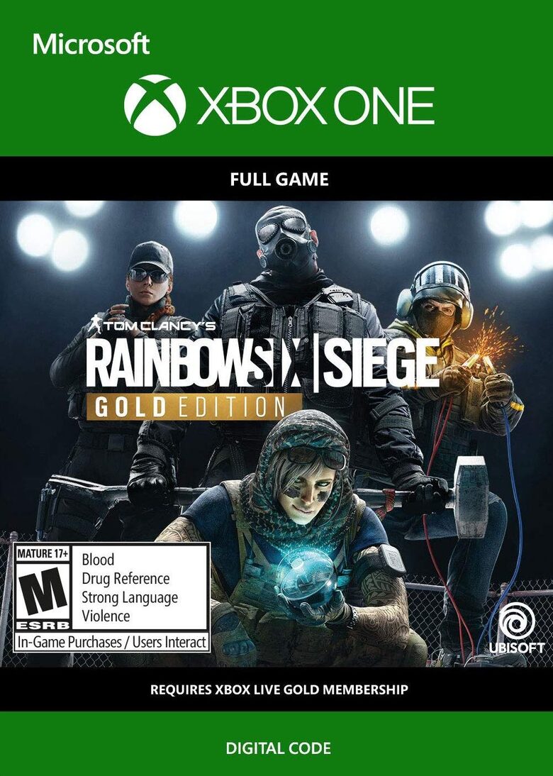 Tom Clancy's Rainbow Six Siege Year 4 Gold Edition Digital Download Key (Xbox One)