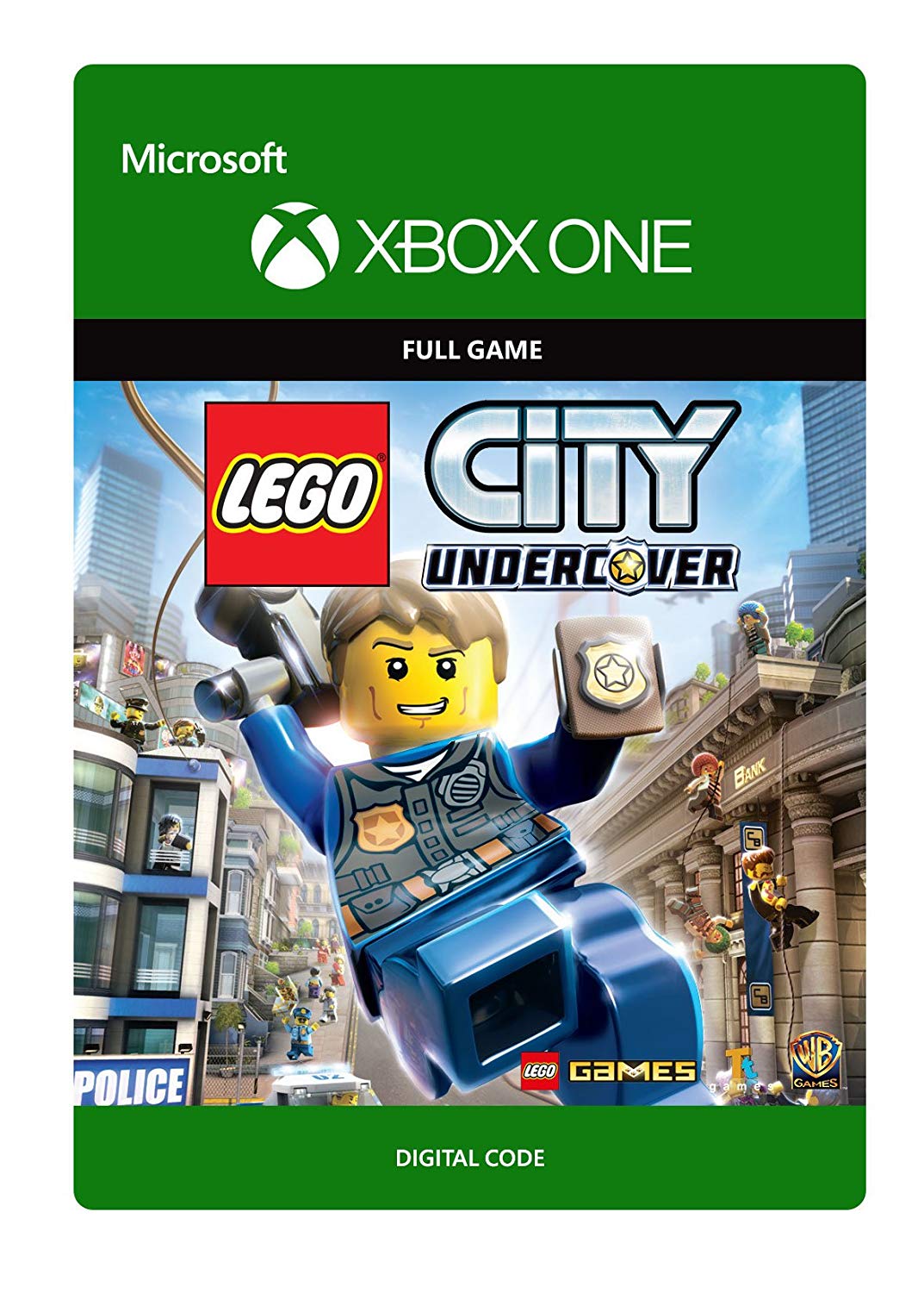 LEGO City Undercover Digital Download Key (Xbox One): GLOBAL (works worldwide)
