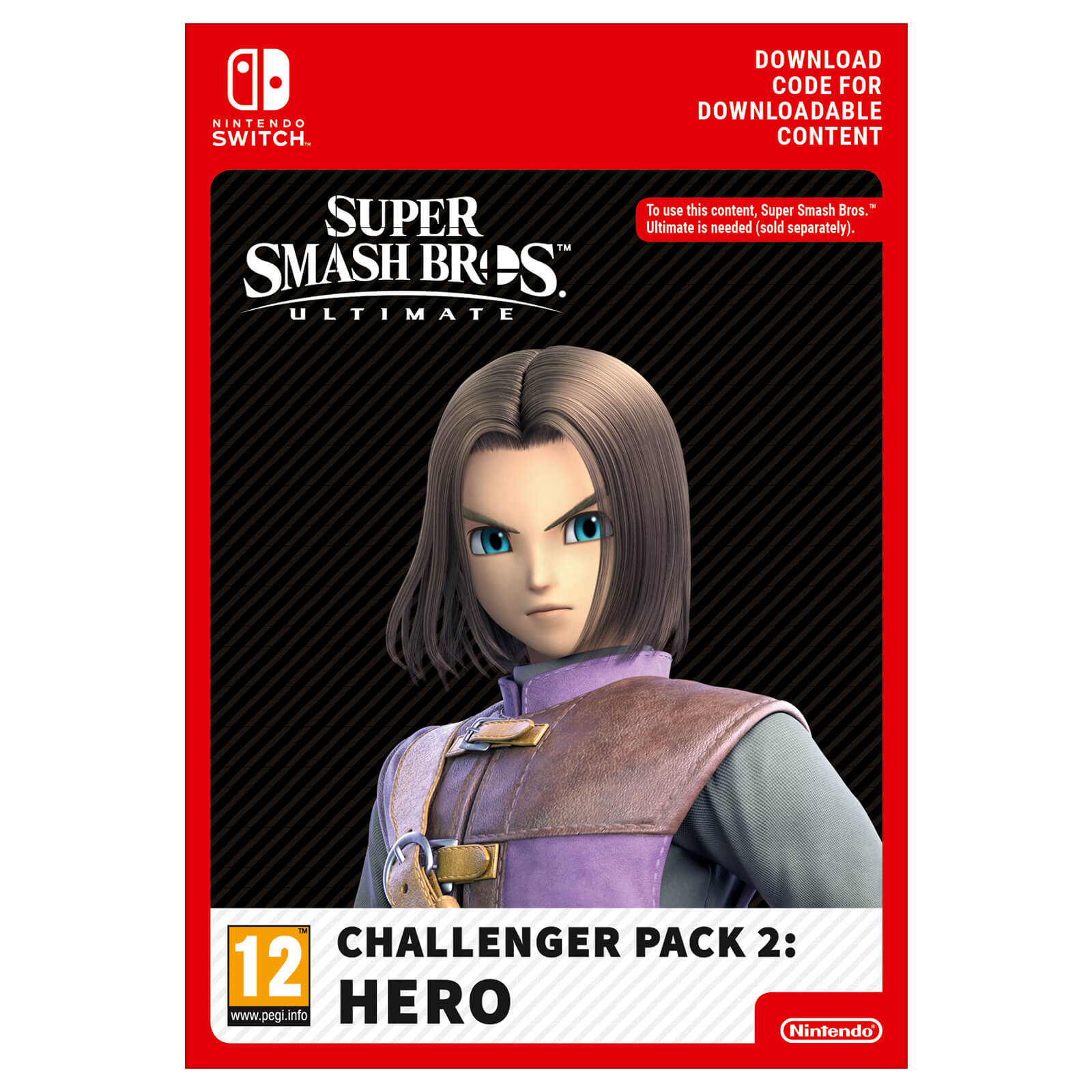 Super Smash Bros. Ultimate: Hero Challenger Pack Digital Download Key (Nintendo Switch)