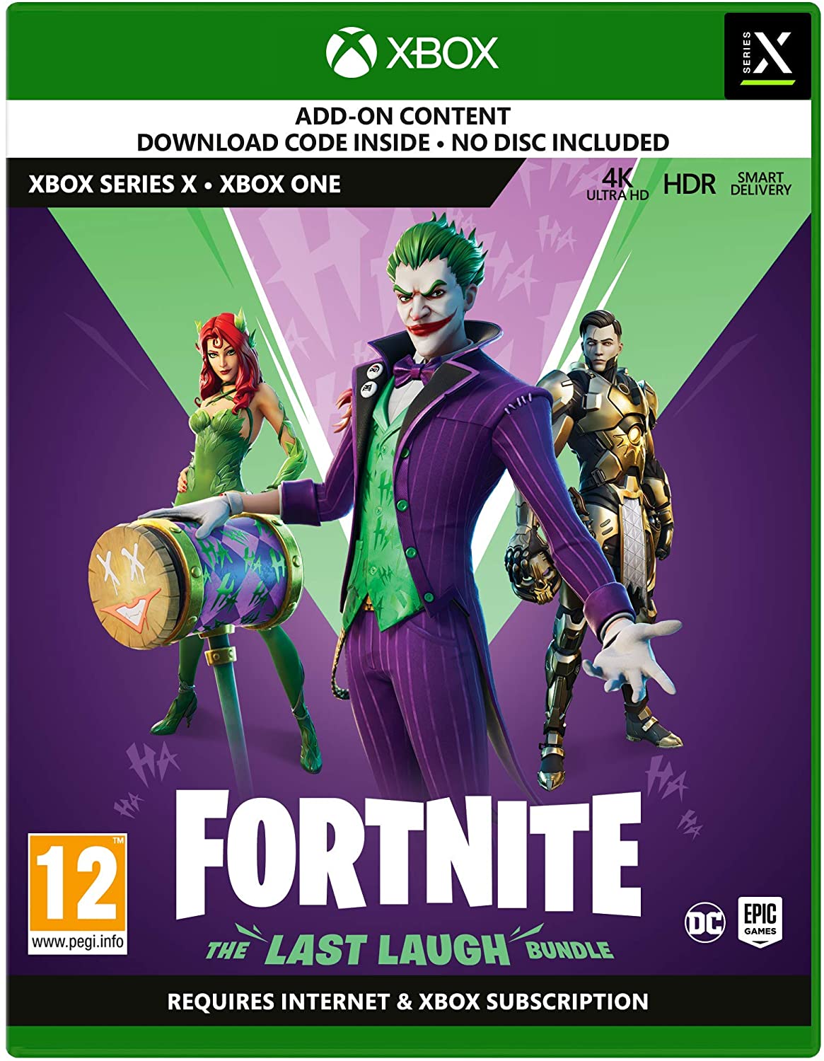 Fortnite: The Last Laugh Bundle Digital Download Key (Xbox One/Series X): USA