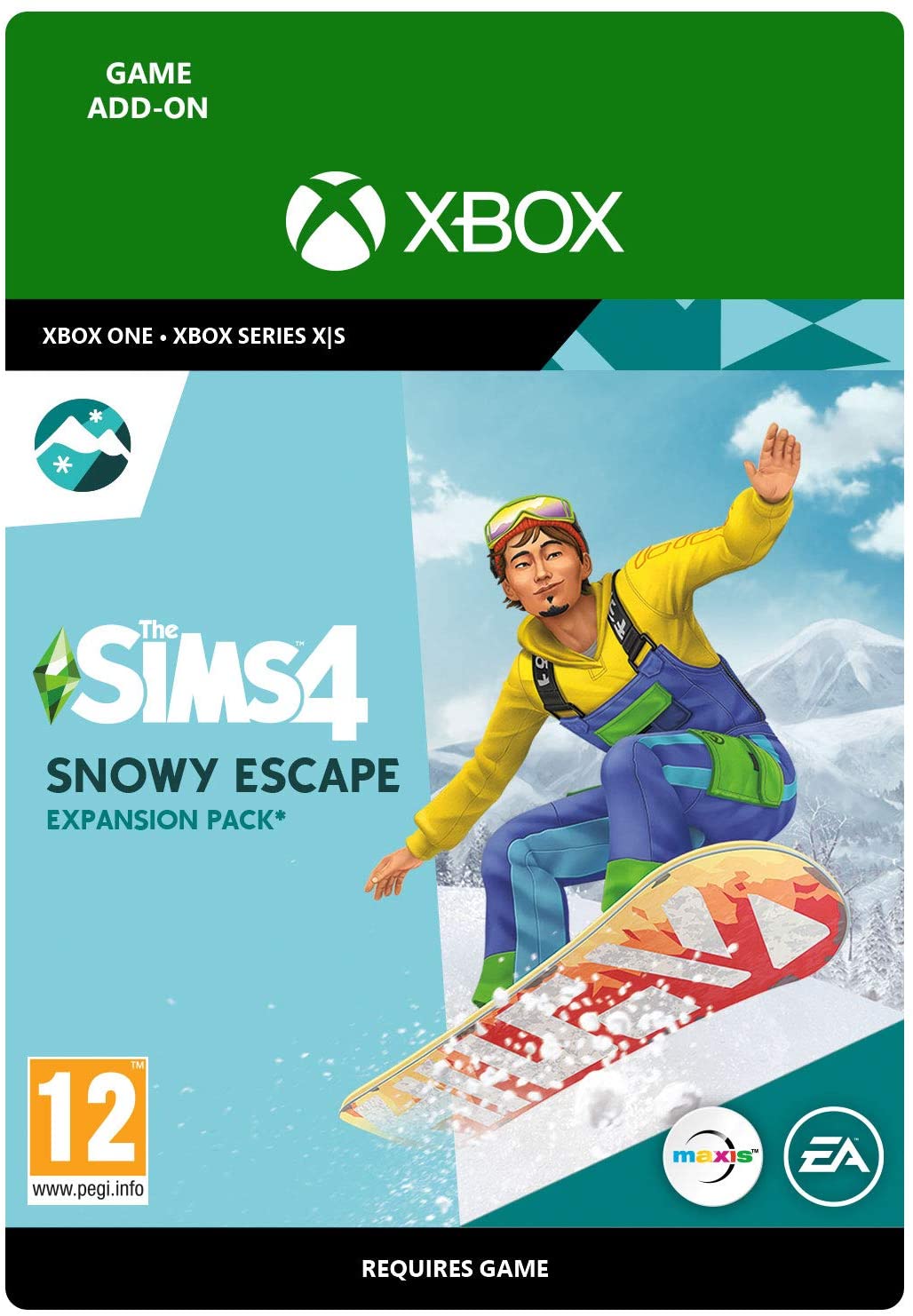 The Sims 4 Snowy Escape Digital Download Key (Xbox One): USA