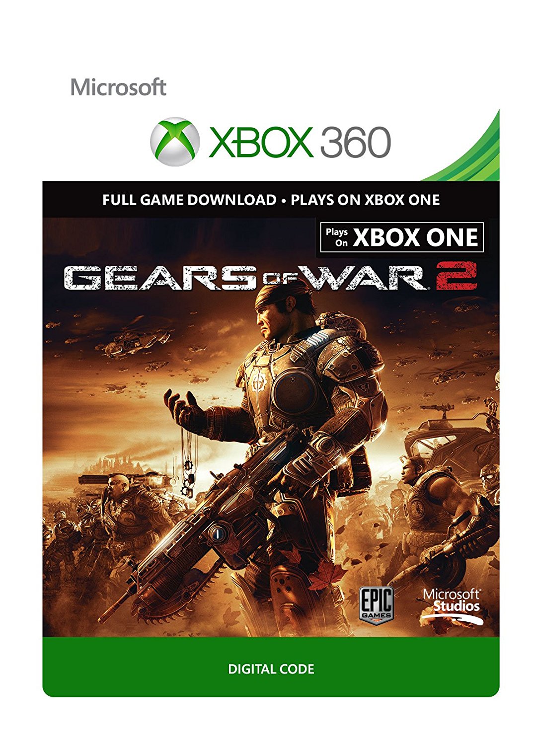 Gears of War 2 XBOX 360 [Digital Code] 