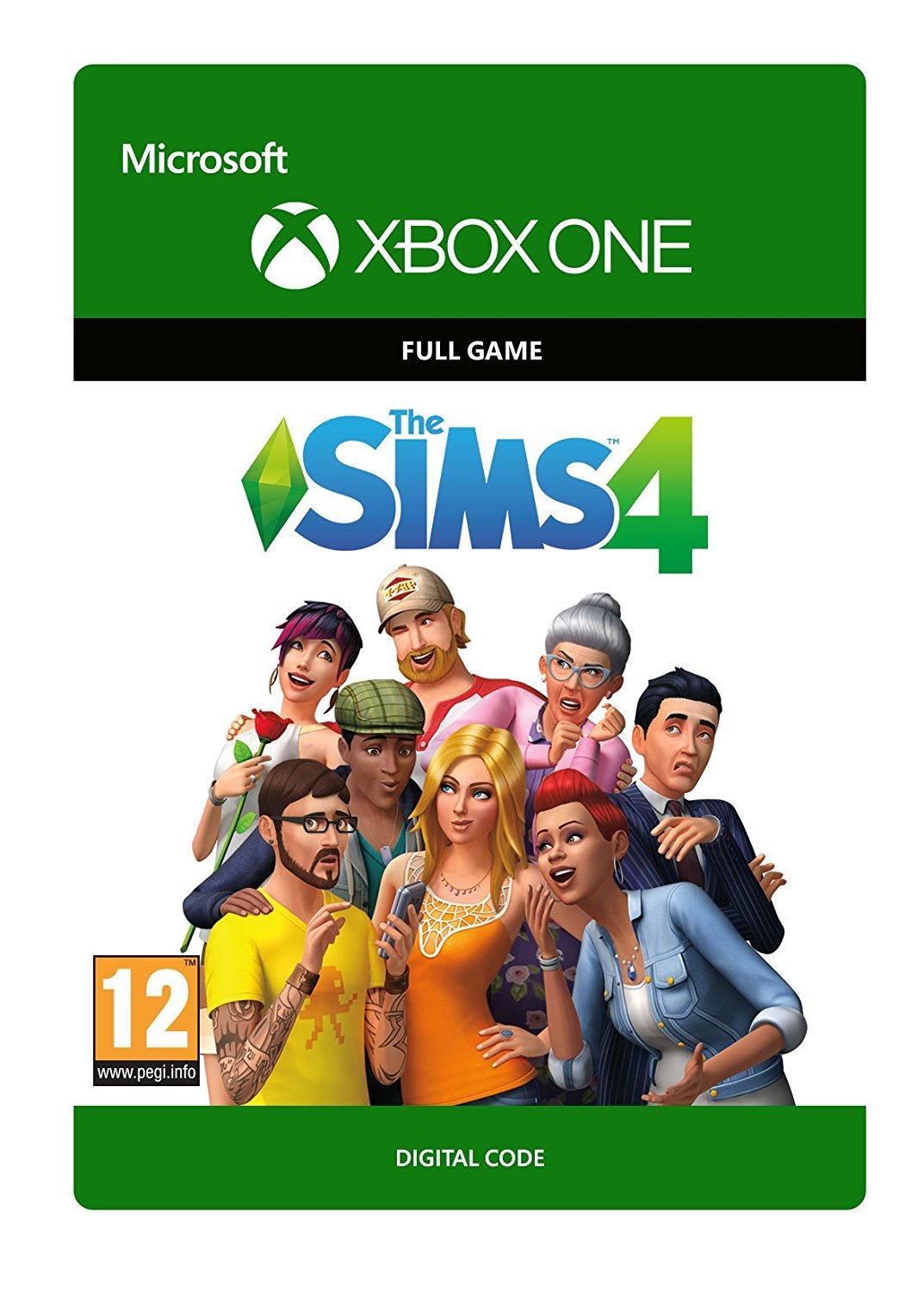 The Sims 4 Digital Download Key (Xbox One): US Region (North America) - 