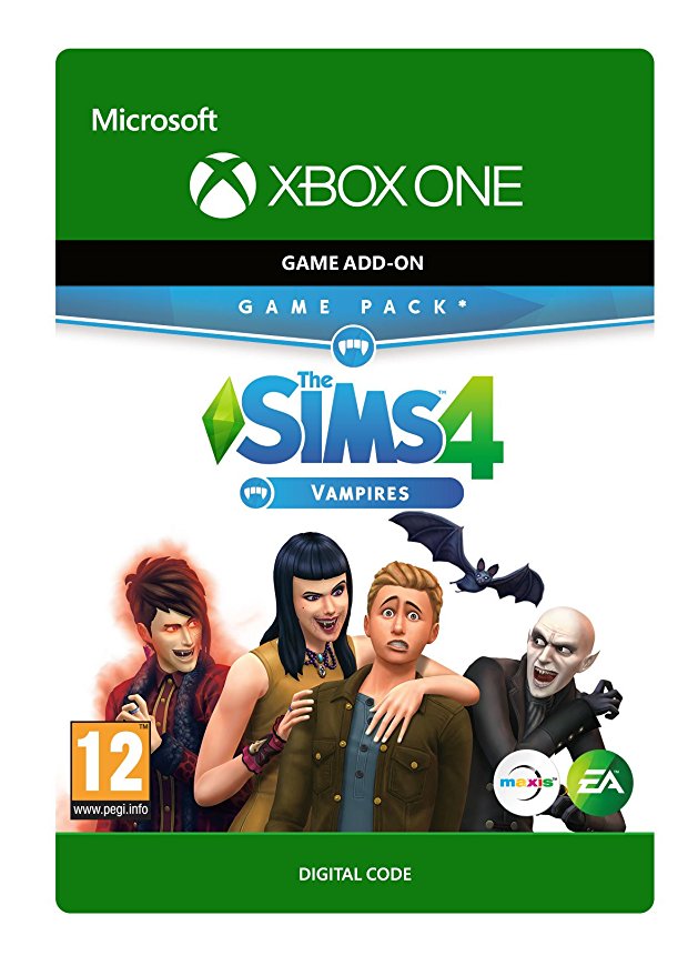 The Sims 4: Vampires DLC Digital Copy CD Key (Xbox One)