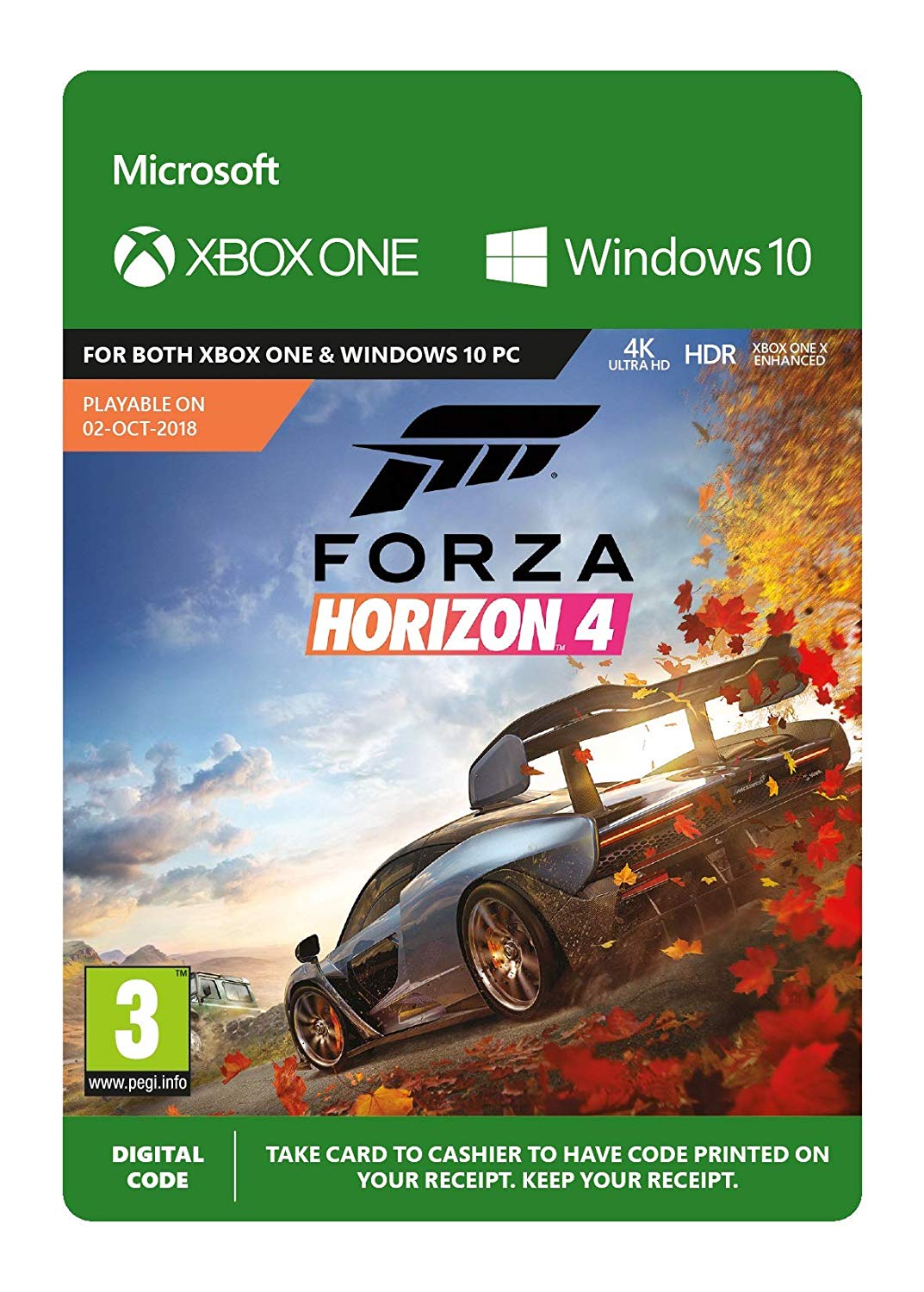 puente competencia Más allá Forza Horizon 4 CD Key for Xbox One / Windows 10 (Digital Download)