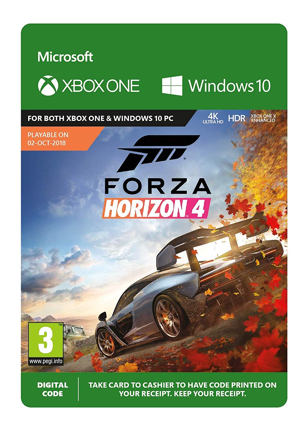 Forza Horizon 4 [PC Download, Windows Store, KEY]