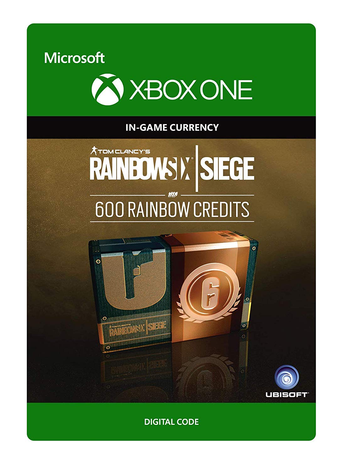Tom Clancy's Rainbow Six Siege Currency pack 600 Rainbow credits Digital Copy CD Key (Xbox One) - 