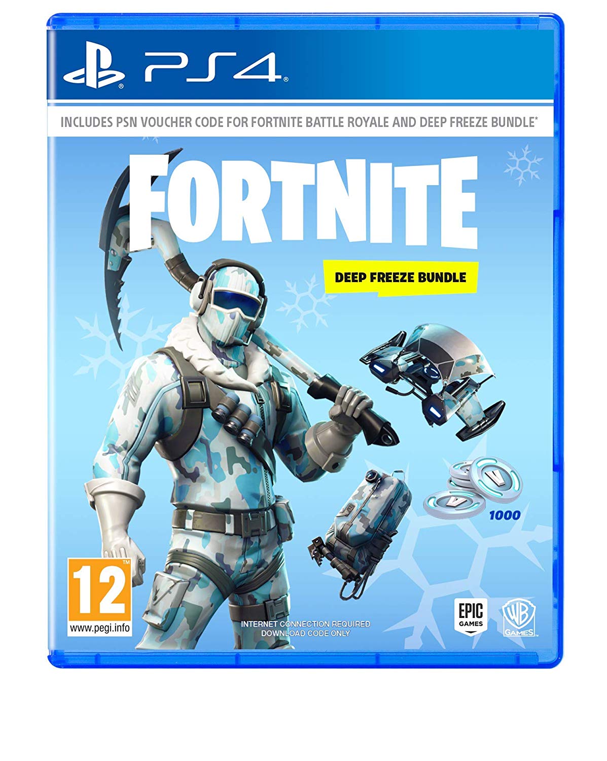 Fortnite: Deep Freeze Bundle Digital Download Key (Playstation 4)