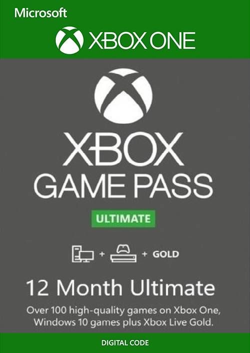 Xbox Game Pass Ultimate 12 Month CD Key (Digital Download): VPN Activated Key