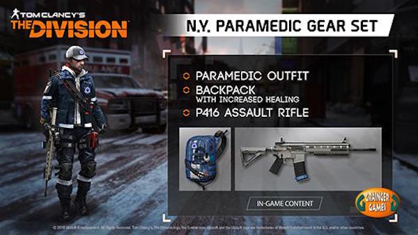 Tom Clancy's The Division N.Y. Paramedic Gear DLC CD Key (PC) - 