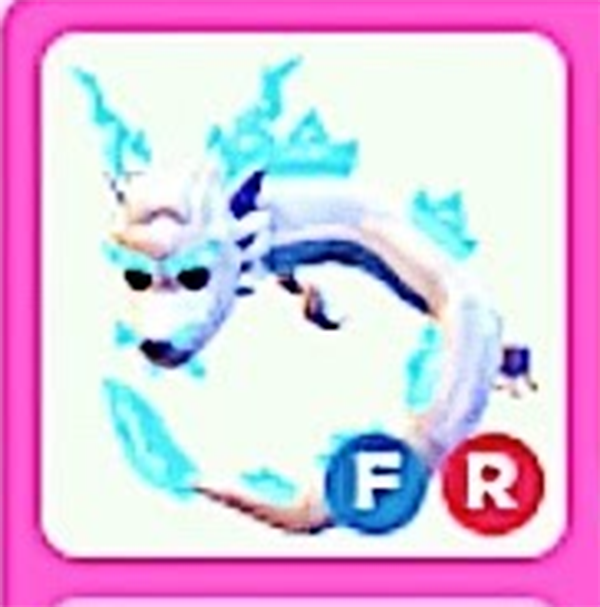 Roblox Adopt Me: Fly Ride Frost Fury Pet