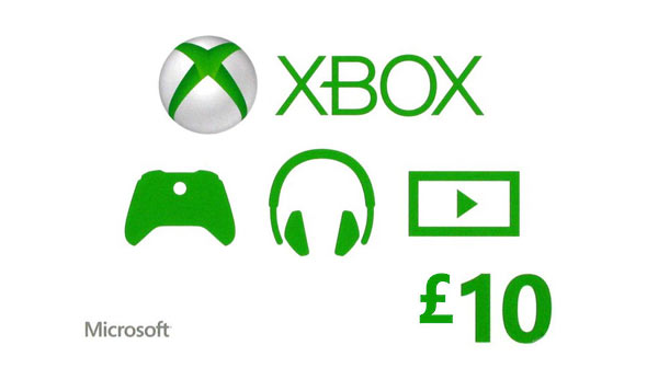 Xbox LIVE 10 GBP Gift Card (UK)