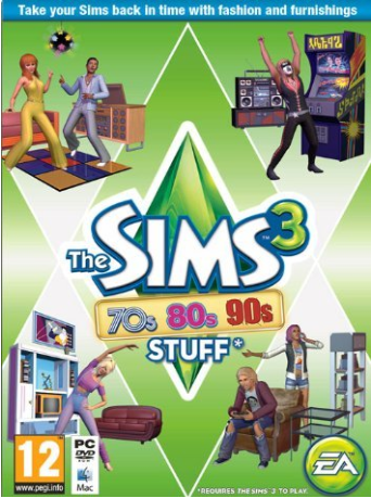 The Sims 3 70s  80s and 90s Stuff (EA App)