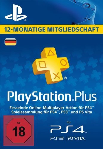 Playstation Plus 12 Month Code (DE)