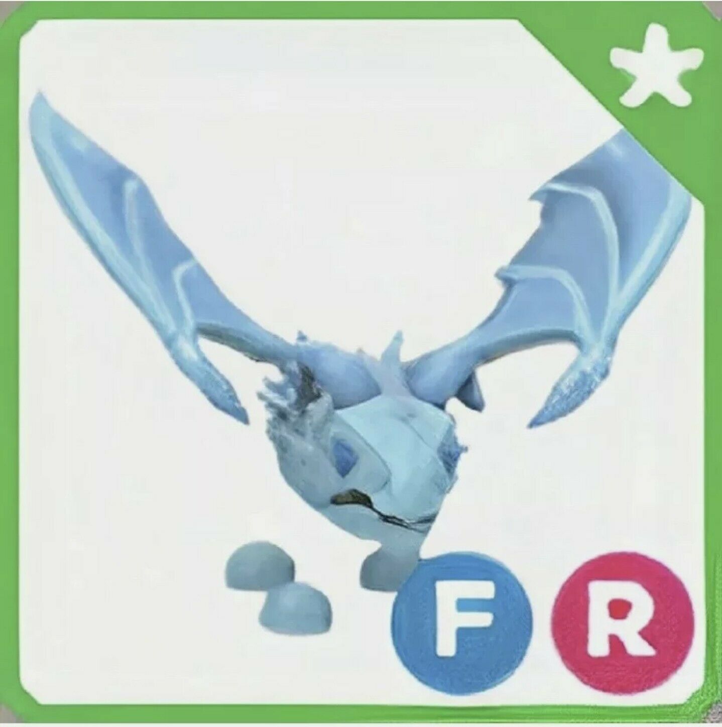 Roblox Adopt Me: Fly Ride Frost Dragon Pet