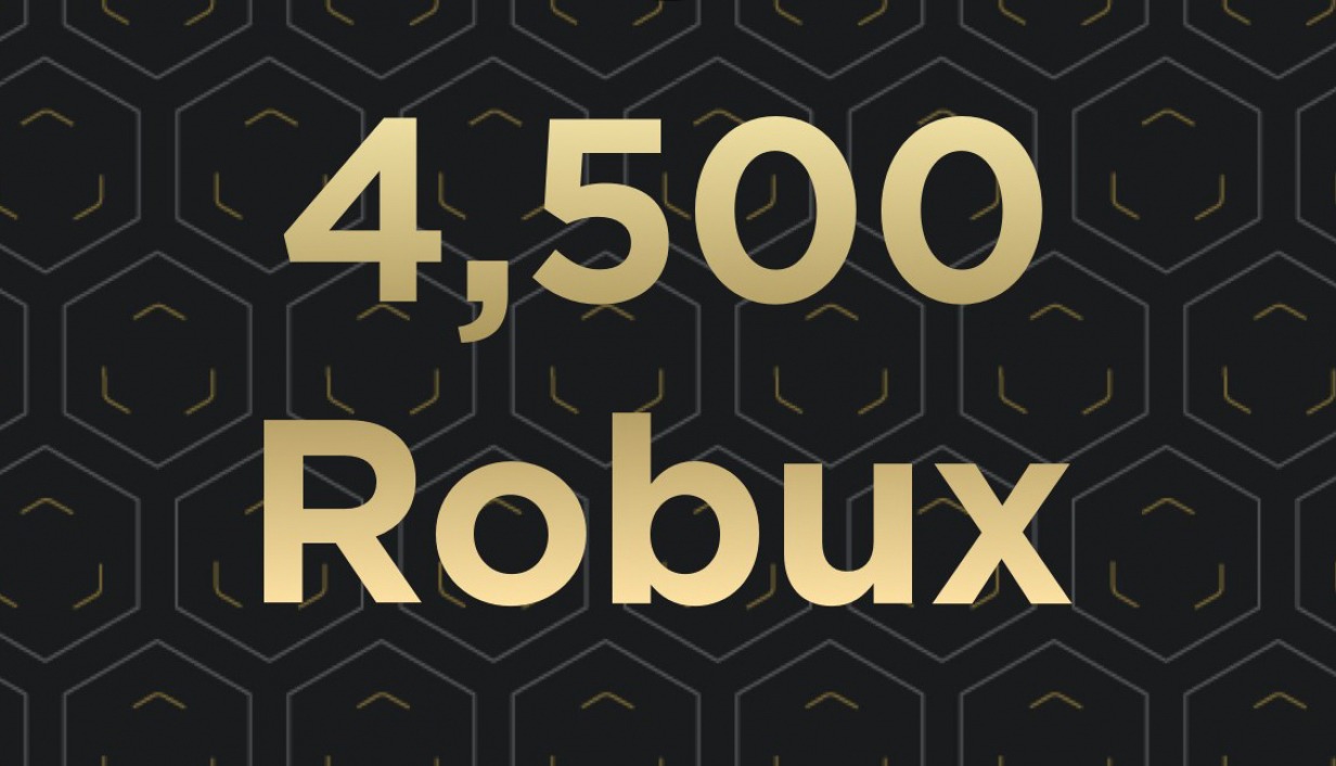 Roblox: 4500 Robux Key
