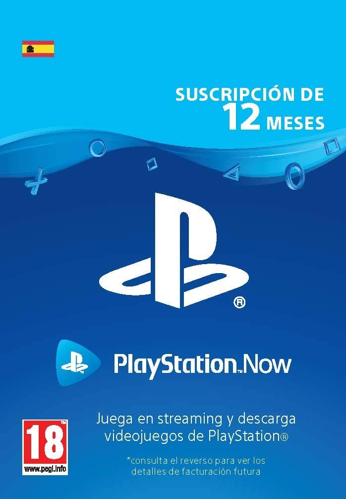 PlayStation Now: Código de 12 meses (ES)